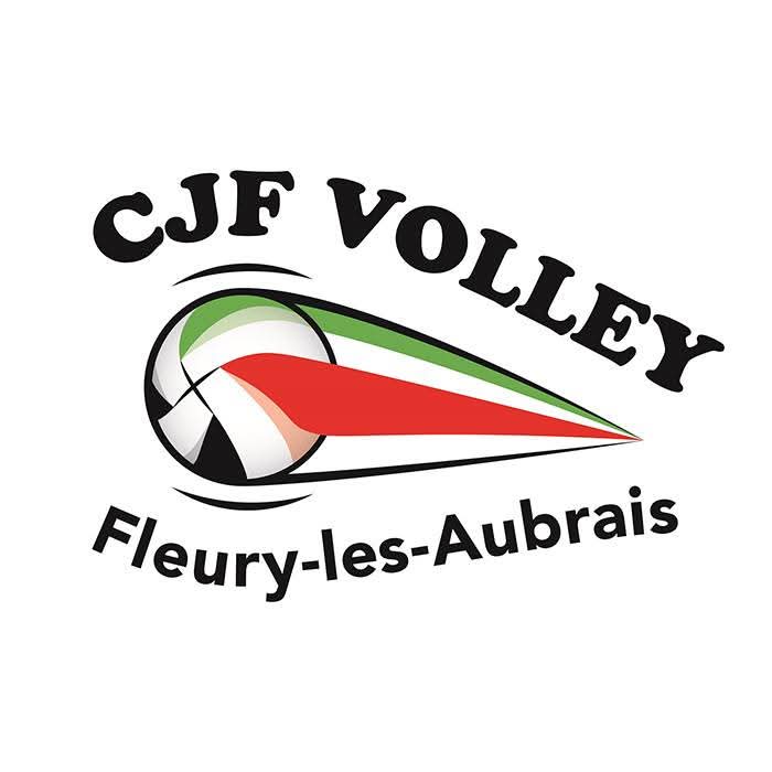 Logo CJF Fleury-les-Aubrais Volley